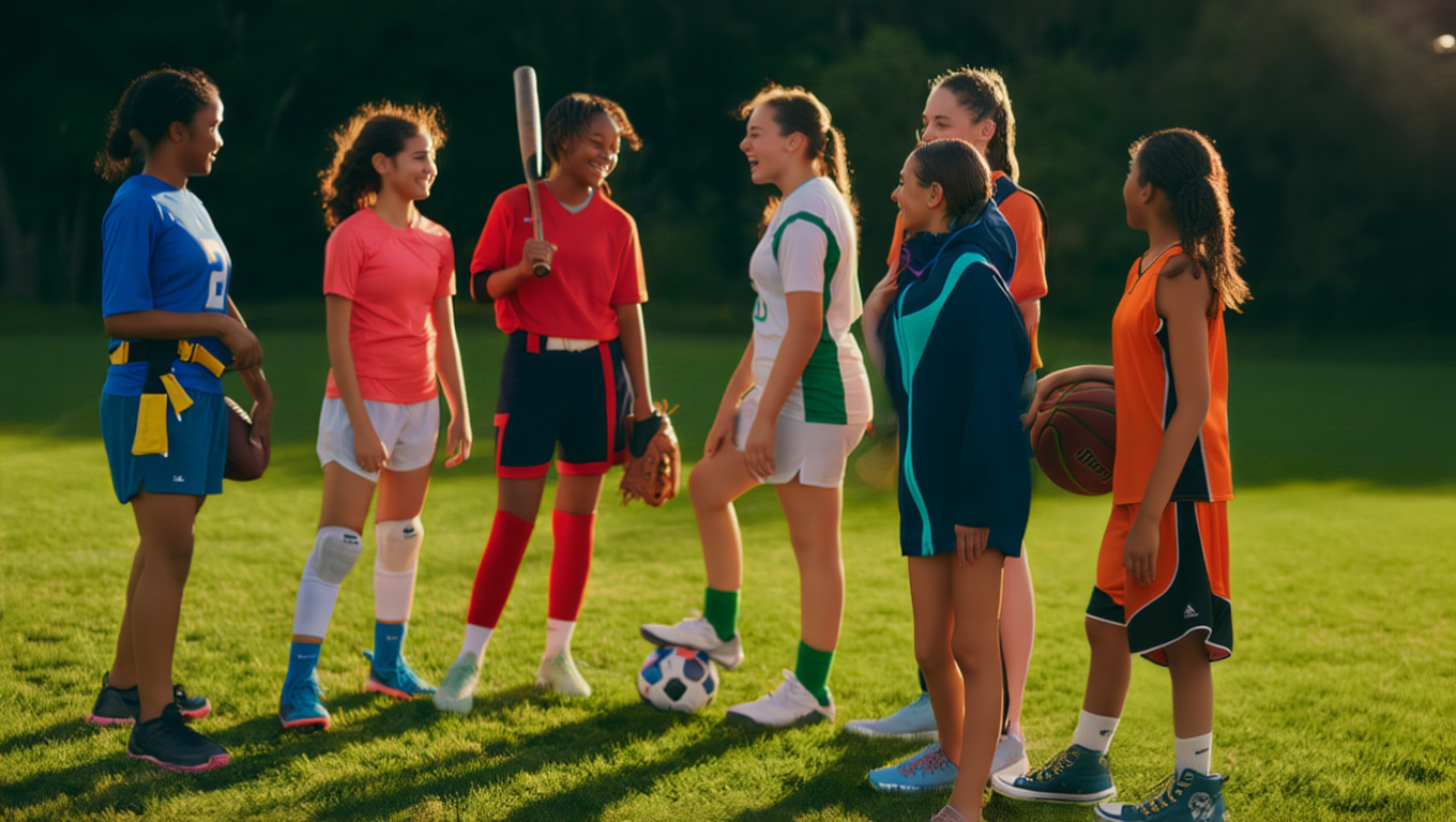 Girls in sport